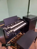 Custom satin black hammond c2/ c3 &amp; Leslie Speaker