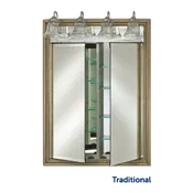 Integral Lighted Double Door