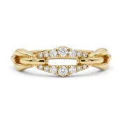 14K 0.12cttw Round White Diamond Ring