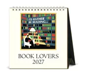 2027 Book Lovers Desk Calendar