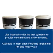 Deslauriers Cylinder Mold Lids