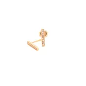 Diamond Bar Earrings