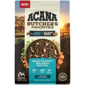 ACANA Butcher?s Favorites Grain-Free Wild-Caught Salmon Recipe Dry Dog Food, 4-lb