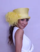 Kim Parisisal Straw Top Hat