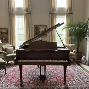 Brambach Baby Grand Piano – 4'11" – Polished Mahogany – Budget Grand