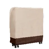 Beige Universal Folding Bed Cover (Multiple Sizes)