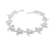 Sparkling Sea Turtle Bracelet