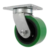 10″ x 3″ Heavy Duty Kingpinless Caster, (EX) Ultra-Poly Wheel, 61EX10LG6925YY