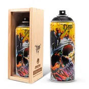 Chaz Bojórquez "Limited Edition MTN Spray Paint Can (Matte Black)"