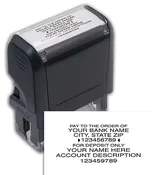 Self-Inking Endorsement Stamp