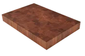African Mahogany End Grain Butcher Block Cutting Board