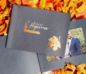 Autumn Leaf 4" x 6" Photo Folder – Personalized