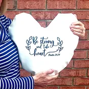 Open Heart Surgery Pillow White Heart Gift for Heart Surgery Patients