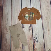 CLEARANCE CR SPORTS HAPPY CAMPER SET WITH HEATHER BROWN PANTS