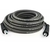 100′ High Pressure Hose Gray Non-Marking (4000psi, 3/8″M)