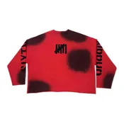 6th Nbrhd Carry On Tally Sweatshirt - Oversized Red