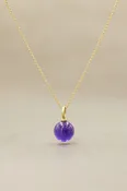 Amethyst Sphere Amulet
