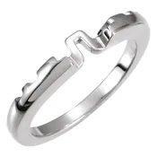 Baguette Accented Engagement Ring or Band
