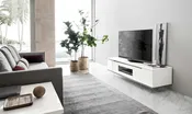 ALF Artemide White Glossy Tv Stand
