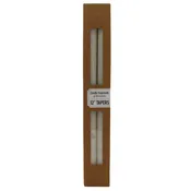 12" Taper Candles - Ivory