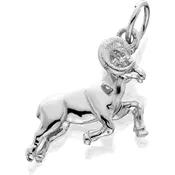Bighorn Ram Leaping Charm