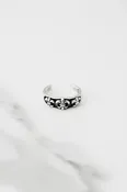 Adjustable Fleur de Lis Ring