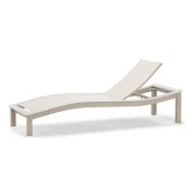 Bazza Sling Contour Armless Chaise
