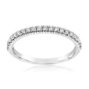0.20 Carat Round Brilliant Cut Classic Wedding Band