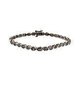 14k White Gold Tennis Bracelet – 4.65 Carat Diamonds, 11.3 Grams - HOUSEWARE THRIFT STORE