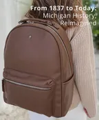 1837 Travel Backpack - Bark Brown