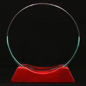 Glass Circle and Stand (M)