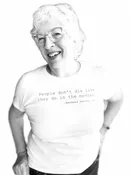 Fitted T-Shirt - "People don't die like they do in the movies..."