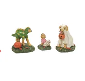 Department 56 Family Halloween Pets Set of 3 Accessories
