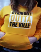 Straight Outta The Ville Pullover Hoodie