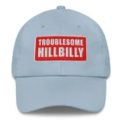 Troublesome Hillbilly – THE HAT (light blue)