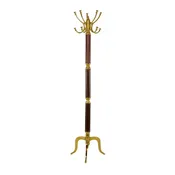 Aluminum Metal Coat Rack - Silver or Gold - Decor
