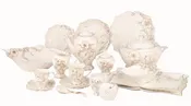 66 Pieces China Set Circle Design