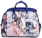 Arosa Elegant Floral Fantasy Wheeled  Duffle Bag