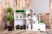 The Coastal Charm Farmers Market Storage Crate