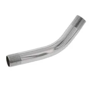 10″ Chrome Plated 45 Degree Shower Arm
