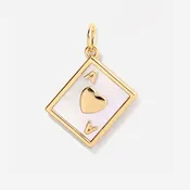 Ace of Hearts Charm