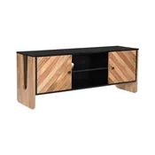 Crestora Dual-Tone Modern Wooden TV Unit