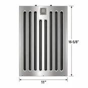 BAFFLE FILTER PX/UL14-U36 SET OF 3 PCS