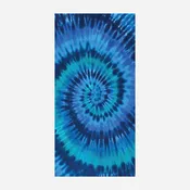 Blue Tie Dye Beach Towel – Vibrant & Soft