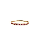 The Crimson Row Bangle