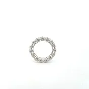 Diamond Eternity Ring 1.90ct | 14K White Gold