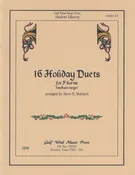 16 Holiday Duets for horns, arr. Matchett - printed version