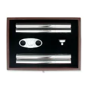 Cigar Case and Flask