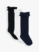 3-Pack Kneed High Socks