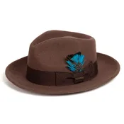 Men Church Hat-brown